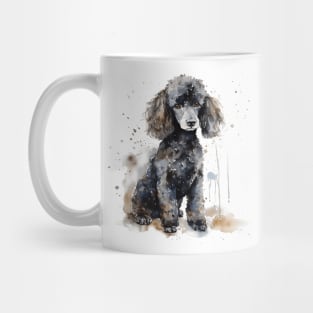 Poodle Watercolor Style Mug